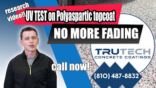 How Is Polyaspartic Against Resisting Fading  TruTech Concrete Coatings [upl. by Nagiem188]