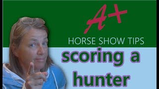 Hunter Over Fences  How to score a hunter round  what is hunter jumper [upl. by Karola]