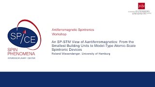 Talks  Antiferromagnetic Spintronics  Roland Wiesendanger  An SPSTM View of Antiferromagnetics [upl. by Iden]