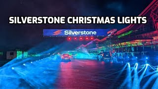 Silverstone Lap of Lights Christmas Lights Experience [upl. by Ralf992]