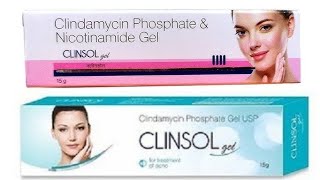 clinsol gel review in hindi  clinsol gel for pimple  clinsol gel ke fayde [upl. by Hulbig591]