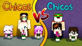 NIÑAS VS NIÑOS ¿QUIEN ES MEJOR  ESCUELA PEQUEÑIN 16  MINECRAFT ROLEPLAY [upl. by Mercuri810]