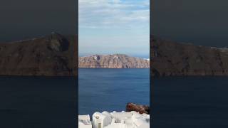 Santorini Grecia 🇬🇷 Skaros Rock Droneview [upl. by Ainerol843]