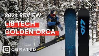 2024 Lib Tech Golden Orca Snowboard Review  Curated [upl. by Arutak]