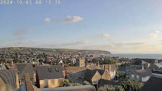 5th October 2024  Sunny day  Swanage Dorset Webcam Timelapse [upl. by Ardin579]