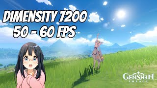 Dimensity 7200 🔥 Can Run Genshin Impact 60 Fps 😱  Dimensity Device [upl. by Balsam]