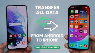 The Best Way To Transfer All Data from Android to iPhone Without a Computer [upl. by Wilkinson]