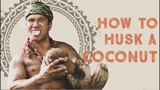 How to Husk a Coconut [upl. by Birgitta904]