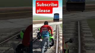 train accident indian bikes driving 3dshorts youtubeshorts viralvideo subscribedhamakedararts [upl. by Kirshbaum273]