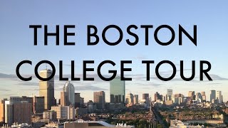 The Boston College Tour 9 universities in 9 minutes [upl. by Hpejsoj]