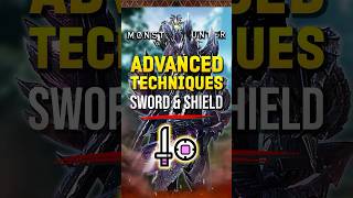 Sword amp Shield ADVANCED Techs in Monster Hunter World MHW MonsterHunter Gaming [upl. by Dnana]