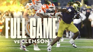 FULL GAME  Notre Dames Double Overtime Thriller vs Clemson 2020 [upl. by Aihtnic]