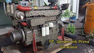 Test Marine Engine Handal Engine Yuchai New 450HP [upl. by Ahsitnauq]