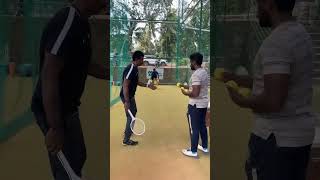 Training the wicket keeper Reaction drills  skill set training [upl. by Elenaj579]