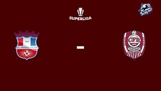 Otelul Galati Vs CFR Cluj Etapa restanta SuperLiga 20242025 [upl. by Anita487]