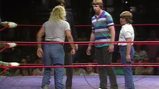 The Fabulous Freebirds Attack Mike amp Chris Von Erich [upl. by Ronda]