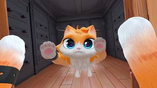 Crazy Cat FINALLY Leaves The House  I Am Cat VR Full Game [upl. by Anselm]