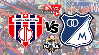 Unión Magdalena 1 vs Millonarios 1  Fecha 15  Liga 2023 [upl. by Kozloski]