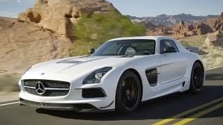 Mercedes SLS AMG Black Series Über 600 PS für den Flügeltürer [upl. by Jacklyn]