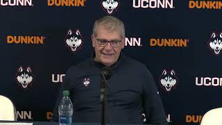 Geno Auriemma Postgame Press Conference  UConn vs SCSU [upl. by Nytnerb384]