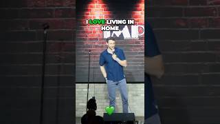 Who else is living at home 😂 comedy standupclips [upl. by Ilocin]