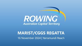 Rowing ACT  MARIST  CGGS Regatta [upl. by Aevin637]