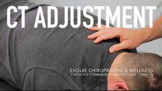 Easy Cervicothoracic CT Junction Manipulation  Molalla Chiropractor  CT Junction Adjustment [upl. by Eanad]