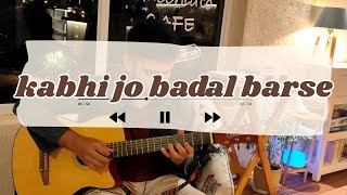 Fingerstyle tabs cover of bollywood song guitar acousticguitar cover art arijitsingh [upl. by Ausoj413]