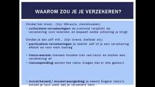 Verzekeren economie 3 havovwo [upl. by Florina]