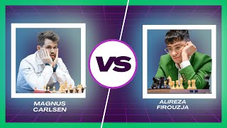 Magnus Carlsen vs Alireza Ferouzja 35 [upl. by Occer]