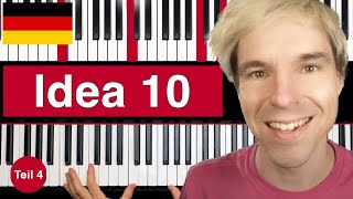 Piano Tutorial Idea 10 von Gibran Alcocer  Teil 4 [upl. by Inaffyt]