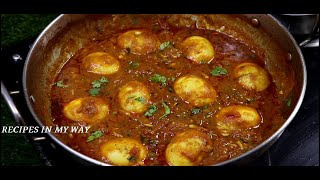 EGG GRAVY  முட்டை கிரேவி  MUTTAI KULAMBU  DHABA STYLE EGG CURRY  முட்டை குழம்பு  EGG MASALA [upl. by Petras]