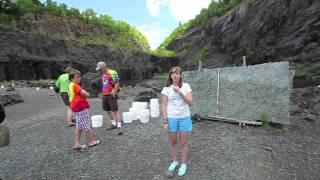 Rockhounding for Garnets at Barton Mine in Adirondack Park New York [upl. by Ordnael]