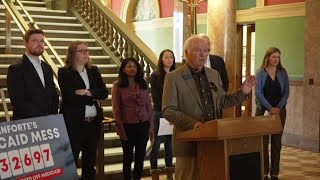 Montana Democrats hold presser on Medicaid redetermination impacts [upl. by Susi151]