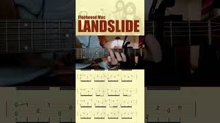 LANDSLIDE  Fleetwood Mac  Acoustic Guitar Tutorial [upl. by Arenat]