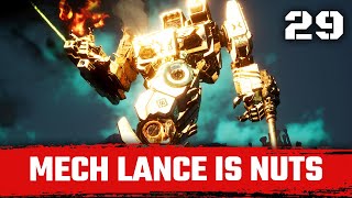 Mech Lance Melee Action  Mechwarrior 5 Mercenaries Modded  YAML  Solaris Showdown 29 [upl. by Beverle942]