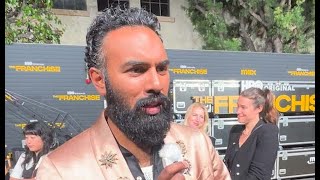 The Franchise red carpet premiere Interviews with stars Himesh Patel Jessica Hynes and more [upl. by Eimrej]