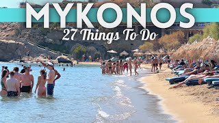 Best Things To Do In Mykonos Greece 2024 4K [upl. by Cuyler]