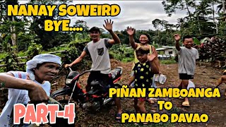 Part4 ZAMBOANGA TO PANABO CITY DAVAO DEL NORTE  shortcut [upl. by Eux]