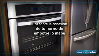 Mabe Cocción Aspectos que debes saber para la instalación de tu horno empotrable Mabe ¡Conoce más [upl. by Attelrahc]