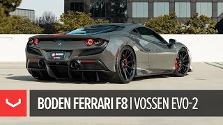 Ferrari F8 Tributo  Boden Autohaus  EVO 2 Wheel [upl. by Anilev247]