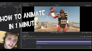 HOW 2 ANIMATE IN SFM SPEEDRUN TUTORIAL [upl. by Anaitsirk159]