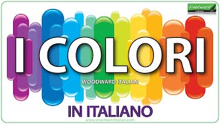 I colori in italiano  Colors in Italian  Learn Italian colors vocabulary [upl. by Suoiradal]