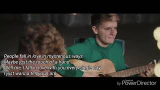 Ed sheeranlyrics over by the boyband RoadTrip [upl. by Kcered696]