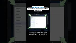EASIEST Way to Save GIFs from Screen Recordings BeginnerFriendly shorts [upl. by Ani]