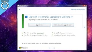 How To Remove Windows 10 Upgrade Notification  TechTip [upl. by Seka]