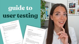An introduction to Usability Testing for UIUX Product Designers [upl. by Nelson]