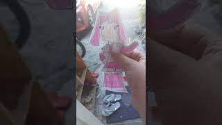 sakura miku paper doll [upl. by Helfant]