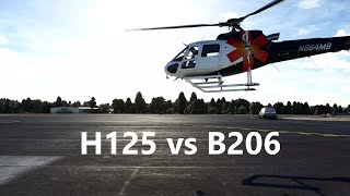 MSFS Cowasim H125 vs Fly Inside B206  Difficulty  Realism [upl. by Tiedeman]