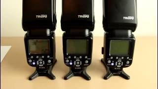 Gear Review  Triopo TR961 TR586 TR982 Speed Lights [upl. by Perl658]